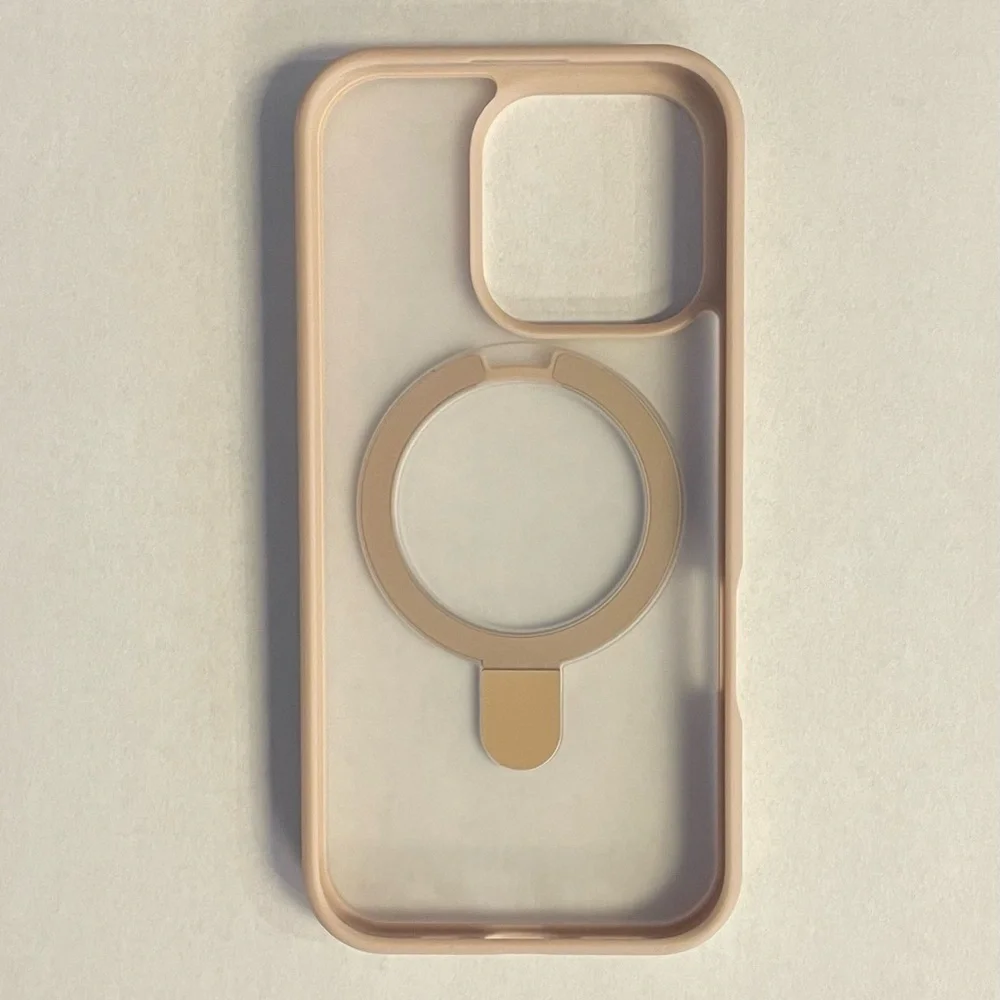 Torras Ostand Case iPhone 16 Pro Gold | Magnetic Ring Stand | New in Box